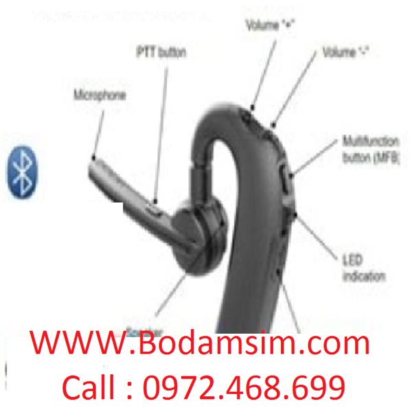 Tai nghe Bluetooth bộ đàm Motorola XiR SL2M (PMLN7851)